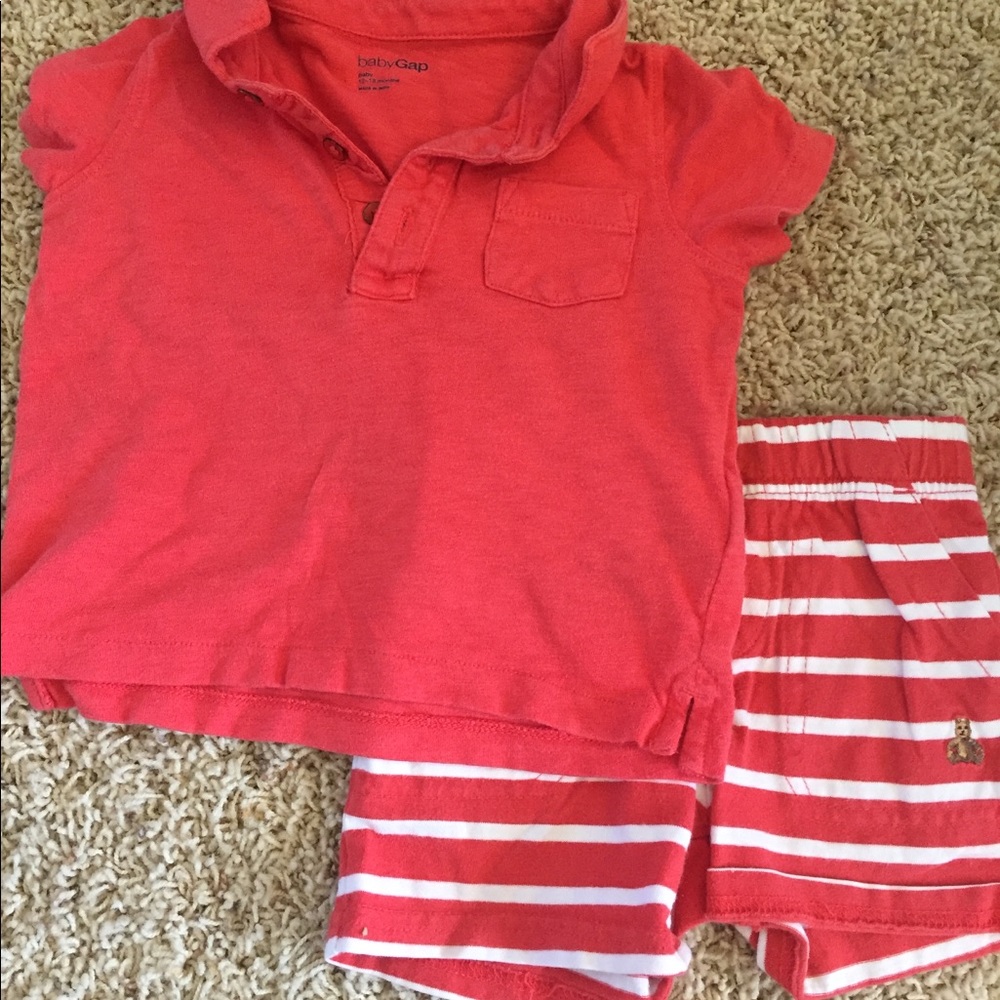 2 GAP short and polo sets